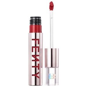 Fenty Beauty by Rihanna 
Fenty Icon Velvet Liquid Lipstick.  THE MVP - blue red